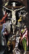 GRECO, El The Crucifixion oil painting